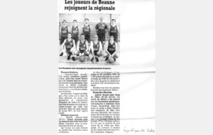 Victoire en finale de l'honneur masculin, 2001.