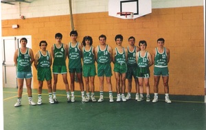 Seniors garçons, 1990.