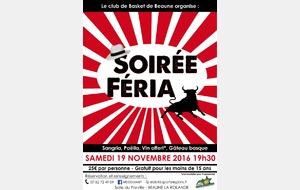Soirée FÉRIA